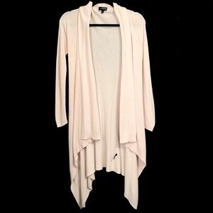 The Limited Open Draped Asymmetrical Cardigan Duster